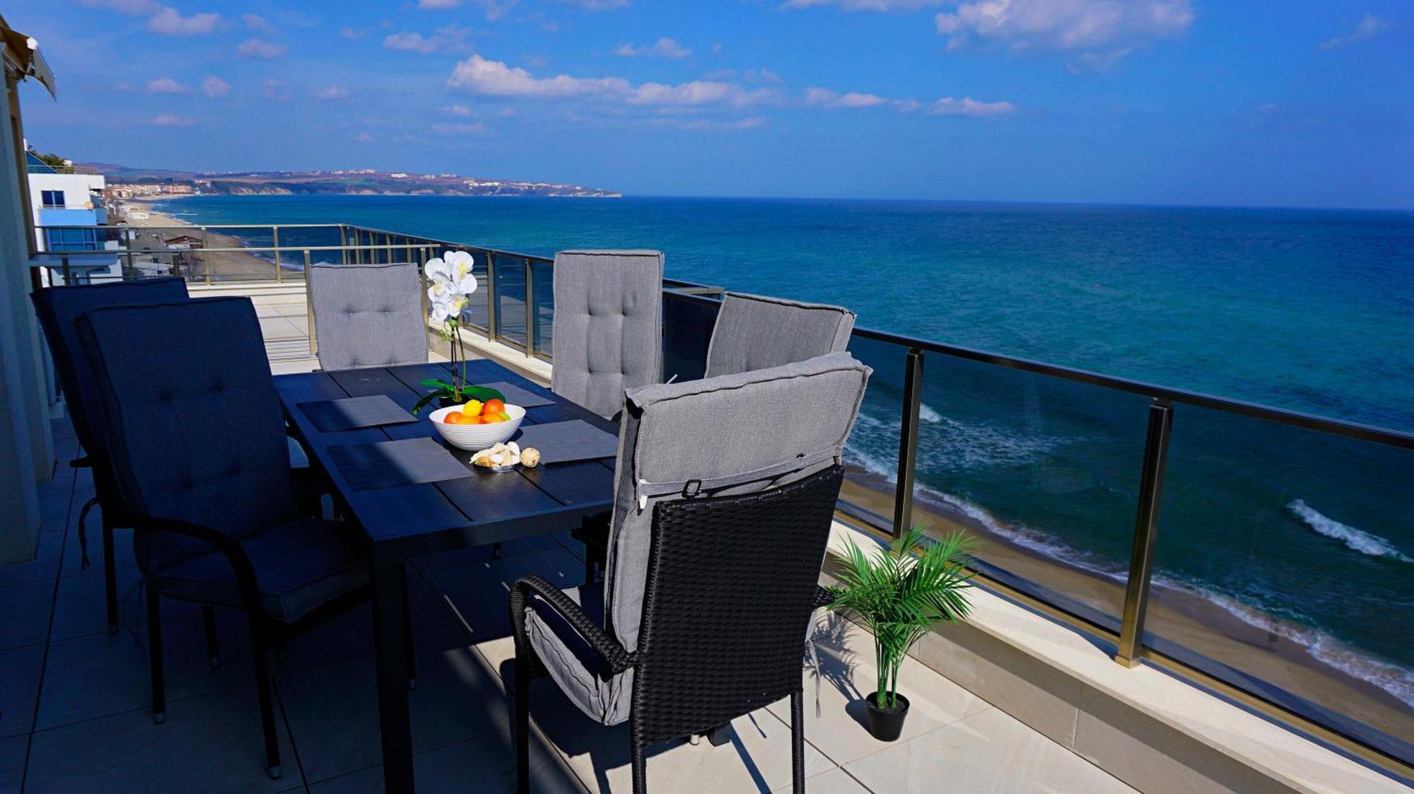 Апартамент Бийч Вю Обзор - Apartment Beach View ออบซอร์ ภายนอก รูปภาพ
